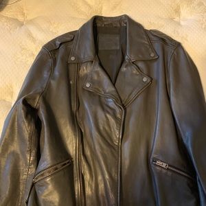 All Saints leather jacket